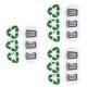 thumbnail image 4 of Etiqueta adhesiva para basura NikouMX Etiqueta ambiental reciclable 18 piezas, 4 of 8