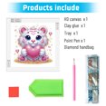 thumbnail image 4 of 5D DIY Kit Con Forma Especial Parcial Tigre 30x30cm, 4 of 9