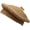 Beige, variant on Straw Beret Hat Breathable Summer Flat French Cap TGF1344