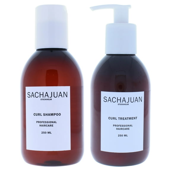 Sachajuan Curl Treatment With Shampoo 2 Pc Kit - 8.4oz Treatment, 8.4oz Shampoo