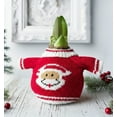 thumbnail image 2 of Santa Sweater Amaryllis with Red and White Flower, 2 of 3