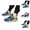 Yellow, variant on Wide Sneakers for Boys Girls Durable Walking Running Shoes Easy Wear Shoes Kids Tennis Athletic Running Walking Lightweight Sneakers for Little/Large Kid