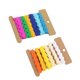 thumbnail image 3 of EeaseMX 2 cintas onduladas de 8 mm, multicolor, para envolver regalos, para decoración de fiestas y manualidades (6 colores, color 1+7), 3 of 7