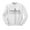 White, variant on Skyline London England Sweatshirt Unisex Large White