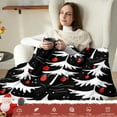 thumbnail image 2 of JLFNYA Christmas Blanket, 40" x 60" Christmas Throw Blanket, Christmas Blankets, Christmas Blankets for Couch Sofa Bed, Printed Flannel Casual Blanket, Christmas Gifts for Women, 2 of 5