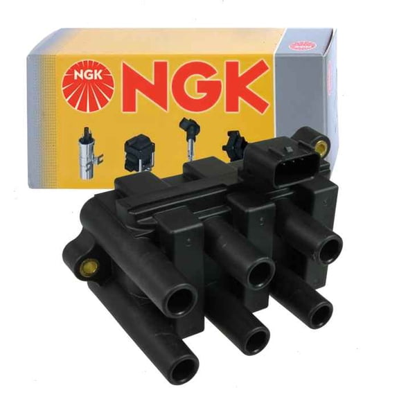NGK Ignition Coil compatible with Ford E-150 Econoline 4.2L V6 2001-2002