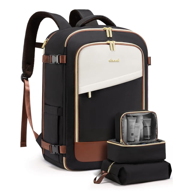 Mochila de viaje LOVEVOOK de 40 litros para mujer con compartimento para portátil de 17 pulgadas