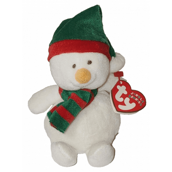 TY Jingle Beanie Baby - ICECAPS the Snowman (5 inch)