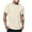 Beige, variant on T-Shirts for Men Cotton Solid Color Shining Tees Crewneck Short Sleeve T Shirt