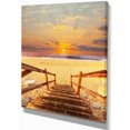 thumbnail image 2 of Brown Wooden Boardwalk into Beach, 2 of 3
