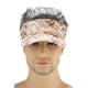 thumbnail image 1 of Sombrero de visera de camuflaje Macarena con cabello Gorra de béisbol de estilo fijo peluca con púas lograda para - Peluca café + gris, 1 of 7