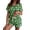 A-green Christmas Teddy, variant on Ekouaer Silk Pajama for Women Short Sleeve Satin Pj Set Two Piece Soft Sleepwear Loungewear Casual Pjs for Summer
