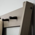 thumbnail image 2 of 68" Solid Wood Angled Hall Tree - Grey, 2 of 6