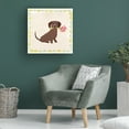 thumbnail image 4 of June Erica Vess 'Dachshund Delight IV' Canvas Art, 4 of 4