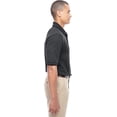 thumbnail image 3 of 88222 Core 365 Men Motive Performance Piqué Tipped Collar Carbon Black 5XL, 3 of 3