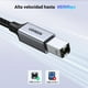 thumbnail image 4 of Cable de Impresora UGREEN Gris USB C a USB Tipo B 2.0 para HP Epson 2 Metro, 4 of 7