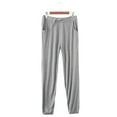 thumbnail image 6 of FAIWAD Women's Soft Comfy Lounge Jogger Pants Drawstring High Waist Cinched Bottom Sweatpant, 6 of 6