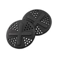 thumbnail image 1 of 2x Mini espinilleras de fútbol Protector de impacto Accesorios Equipo pequeño Espinilleras Negro, 1 of 8