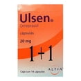 thumbnail image 1 of Ulsen Omeprazol 20 mg 14 cápsulas, 1 of 4