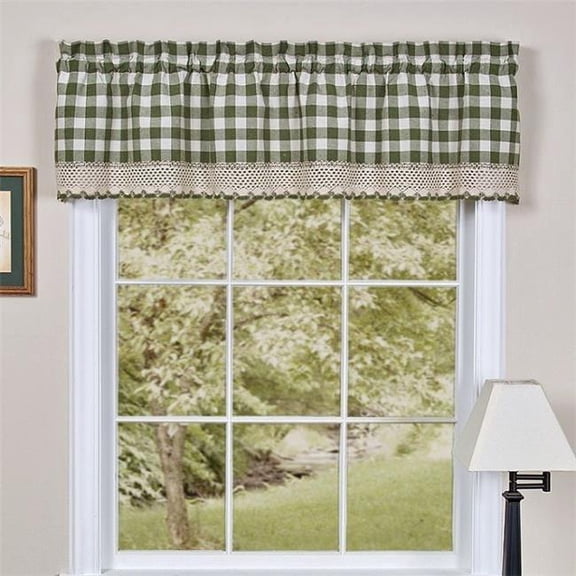Buffalo Check Valance - 58 in. x 14 in.