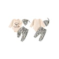 thumbnail image 2 of RUINIXCW Newbron Baby Boy Hospital Coming Home Outfit Duck Hunting Outfit Infant Baby Boy Spring Fall Winter Clothes Mallard Long Sleeve Romper Pants Hat Set, 2 of 7