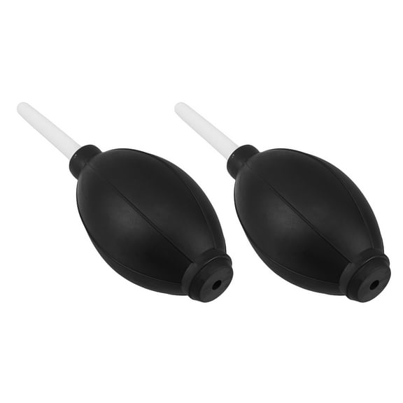 FONDOTIN Dust Blower Black TPE 2-Pack for Device Cleaning and Maintenance, Ideal for Daily Use and Back to School