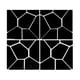 thumbnail image 5 of 32 Unids 3D Etiqueta de Pared Acrílico Espejo Moderno Etiqueta de Pared para El de Estar Dortorio Decorativo Negro Baoblaze Etiqueta engomada de la pared de acrílico, 5 of 8