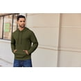 thumbnail image 4 of COOFANDY Men's Pullover Drawstring Kanga Pocket, Sweatshirts & Hoodies, 4 of 9