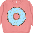 thumbnail image 3 of Inktastic Blue Donut with Sprinkles Toddler Sweatshirt, 3 of 4