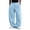 08#Light Blue, variant on Mens Lightweight Baggy Sweatpants Wide Leg Casual Workout Pants | Premium Cotton Blend, Elastic Waist Inner/Outer Drawstring