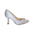 thumbnail image 2 of ZAPATILLA DE VESTIR LEON MUJER BLANCO SATIN 4916, 2 of 4