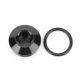 thumbnail image 1 of Enchufe ORB de aleación de aluminio negro 8 AN 8-AN 1/2 pulgadas con piezas de repuesto de junta tórica, 1 of 8