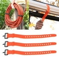 thumbnail image 4 of Dioche 3pcs Utility Straps with Buckle, Adjustable Rubber Straps Organize Cables Multi Purpose Tension Straps for Motor Gear Skis Garden Hoses Field Repair, Short Type, 4 of 7