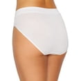 thumbnail image 2 of Bali Incredibly Soft Hi-Cut Panty White 9 Women's, 2 of 2