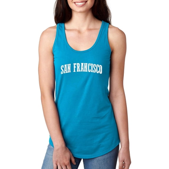 Normal is Boring - Women's Racerback Tank Top, up to Women Size 2XL - San Francisco