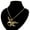 Gold Color, variant on Eagle Statement Necklace Pendant 14K Yellow Gold Men Jewelry Wholesale Collares Punk Golden/Silver Color Aigle Chain Necklaces D277