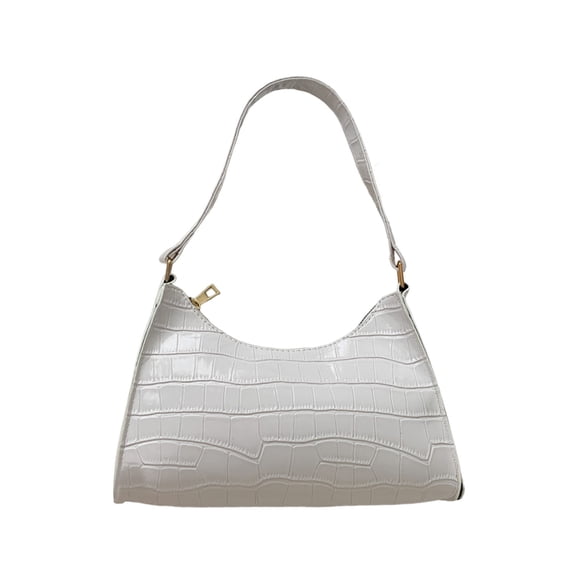 Btomtd Casual Shoulder Bag from Women's Fashion, All-in-One Handbag and Carryall Bag for Women, Practical Crossbody Purse and Tote Bag, White