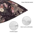 thumbnail image 4 of Rateoe Romantic Paris Pattern Throw Pillow Cover Premium Pillow Stuffer Sham Square for Decorative Cushion Bed Couch Sofa(Pillow insert not included), 4 of 8