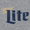thumbnail image 2 of Miller Lite Men's Heather Grey T-Shirt-2XLarge, 2 of 4