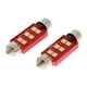 thumbnail image 5 of Par de festón interior de coche universal 3030SMD LED Luz de blanca 31 mm 36 mm 39 mm 41 mm Zulema Luz LED del adorno interior del coche, 5 of 8