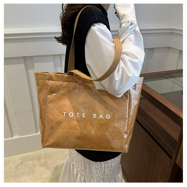 Large Capacity Jelly Bag Waterproof Tote Bag