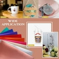 thumbnail image 3 of HTVRONT Matte Metallic Vinyl Permanent, 9 PCS 12"x12" Metallic Vinyl Sheets - Permanent Adhesive Vinyl for Cutting Machine & Silhouette Cameo, 3 of 10