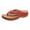 Red, variant on HBYJLZYG Thong Sandals For Women Summer Slide Casual Comfy Slip On Wedge Orthopedic Slippers, Women's Vintage Walking Slippers With Arch Support Anti-Slip Flip-Flops Sandals
