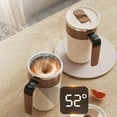 thumbnail image 4 of Self Stirring Coffee Cup with Lid, 14oz Electric Magnetic Stirring Coffee Mug with Temperature LCD, Rechargeable Electric Smart Coffee Mug for Milk Tea Office Home, 4 of 7