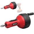 thumbnail image 1 of Cable Drain Auger Populo Auto Feed de 16 pies para tubos de 3/4 a 2 pulgadas, 1 of 6