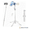 White, variant on SWAYVOO 68" Selfie Stick Tripod, Dual Fill Lights & Remote, 360° Rotating, iPhone & Android, Vlogging & Travel
