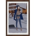 thumbnail image 2 of Meet Me at the Crossing Framed Painting Print, 2 of 6
