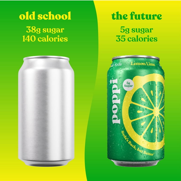 Poppi Prebiotic Soda Classics Variety Pack, 12 oz, 12 Cans photo 3