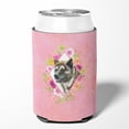 thumbnail image 2 of Carolines Treasures CK4113CC Akita Pink Flowers Can or Bottle Hugger Can Hugger multicolor, 2 of 5