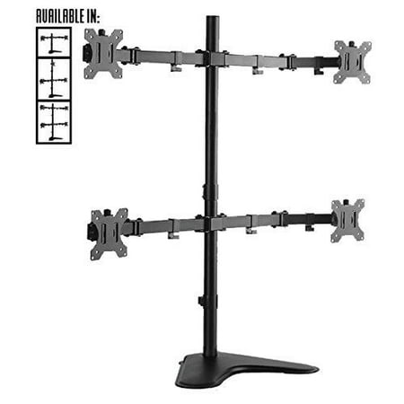 Stand Steady Freestanding 4 Monitor Desk Mount Stand Height